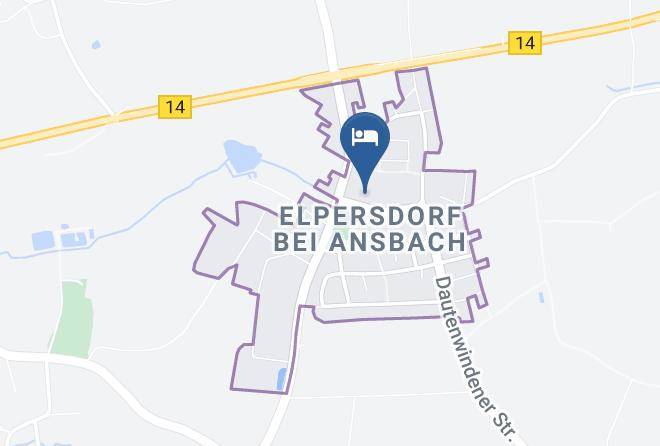 Ansbach - Hotel Gasthof Rangau Maps