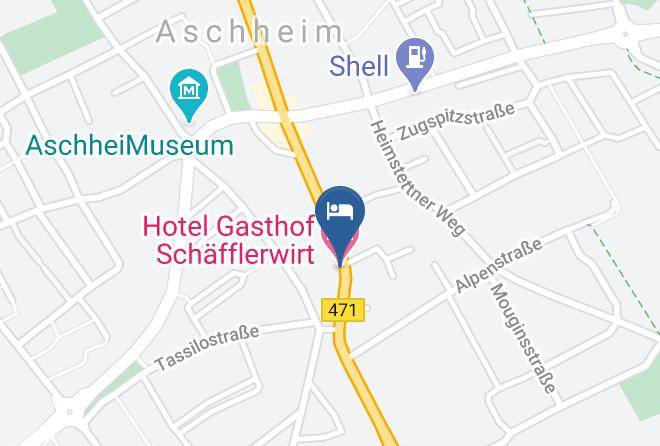 Munich District - Hotel Gasthof Schafflerwirt Maps