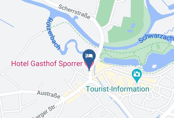 Schwandorf - Hotel Gasthof Sporrer Maps