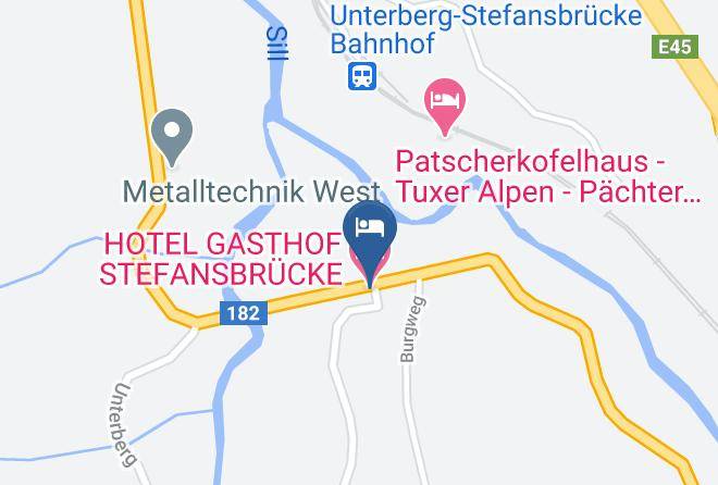 Innsbruck Land - Hotel Gasthof Stefansbrucke Maps