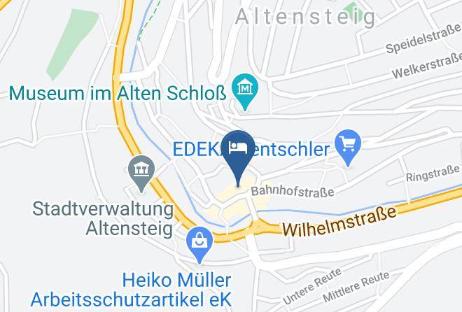 Calw - Hotel Gasthof Traube Maps