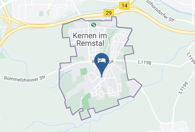 Rems Murr Kreis - Hotel Gasthof Traube Maps