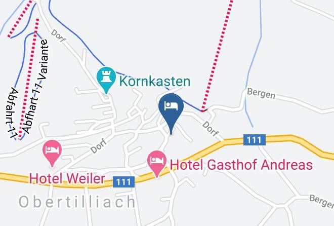 Lienz - Hotel Gasthof Unterwoger Maps