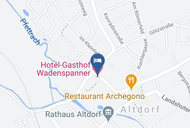 Landshut - Hotel Gasthof Wadenspanner Maps