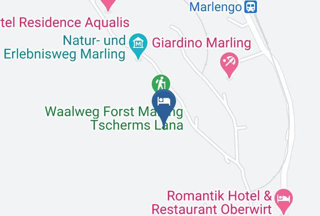 Bolzano - Albergo Waldschenke Maps