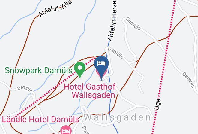Bregenz - Hotel Gasthof Walisgaden Maps