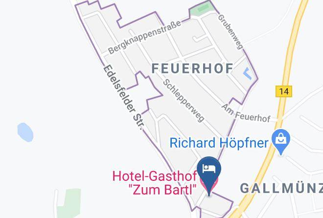 Amberg Sulzbach - Hotel Gasthof Zum Bartl Maps