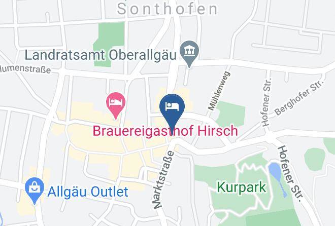 Oberallgau - Hotel Gasthof Zum Lowen Maps