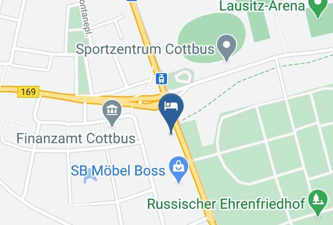 Cottbus - Hotel & Gasthof Zum Postkutscher J U M Paprosch Gbr Maps