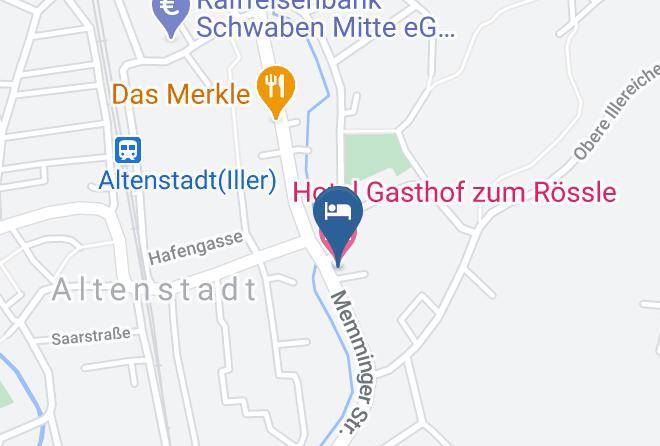 Neu Ulm - Hotel Gasthof Zum Rossle Maps