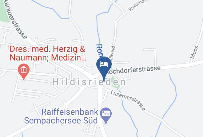 Sursee - Hotel Gasthof Zum Roten Lowen Maps