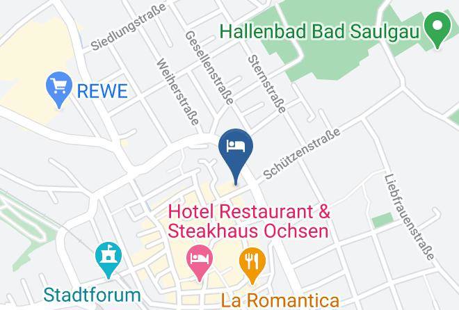 Sigmaringen - Hotel Gasthof Zum Spitaltor Maps