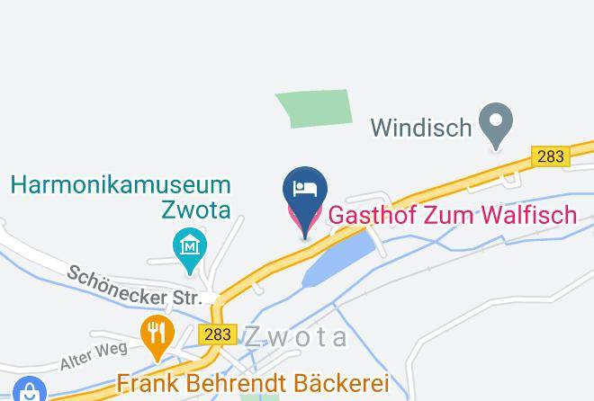 Vogtlandkreis - Gasthof Zum Walfisch Maps