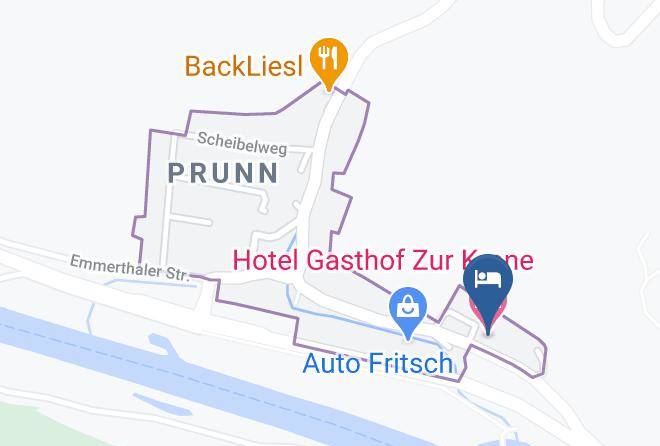 Kelheim - Hotel Gasthof Zur Krone Maps