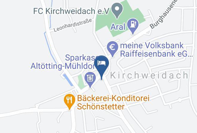 Altotting - Hotel Gasthof Zur Post Familie Wagner Maps