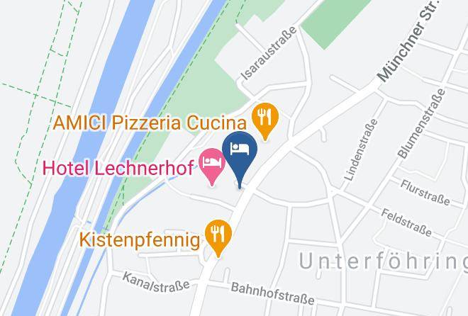 Munich District - Hotel Gasthof Zur Post Maps