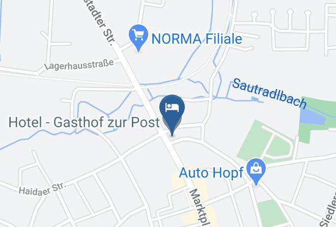 Neustadt An Der Waldnaab - Hotel Gasthof Zur Post Maps
