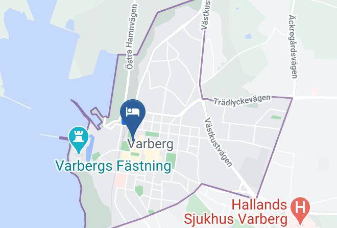 Varberg - Hotel Gastis Maps