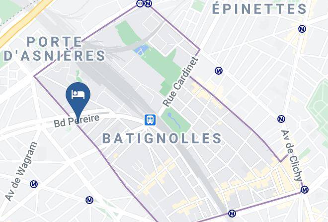 Paris - Hotel Gaston Maps