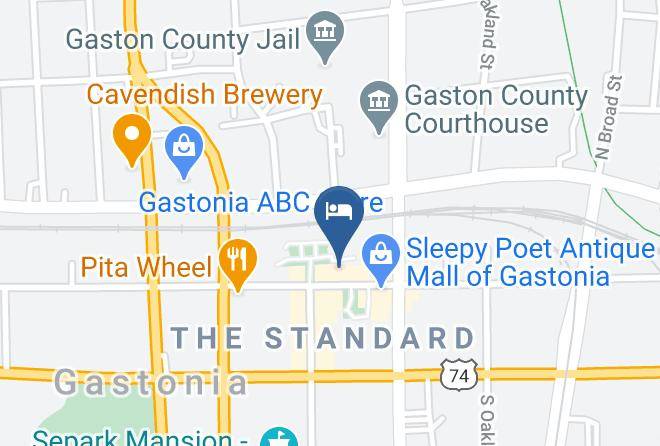 Hotel Gaston An Ascend Hotel C Map