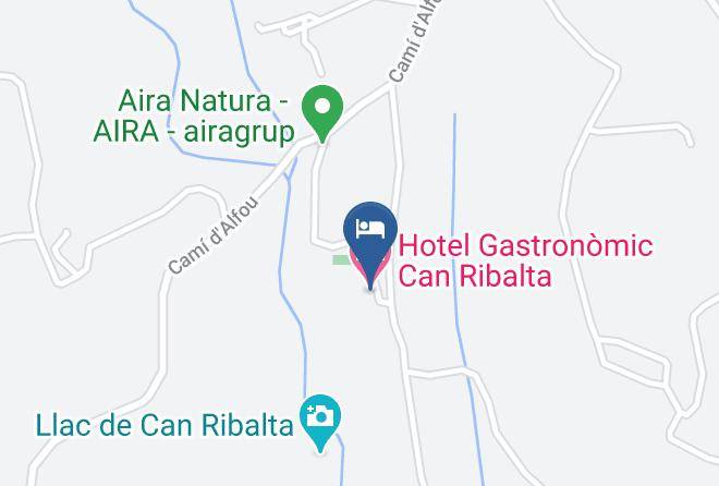 Barcelona - Hotel Gastronomic Can Ribalta Maps