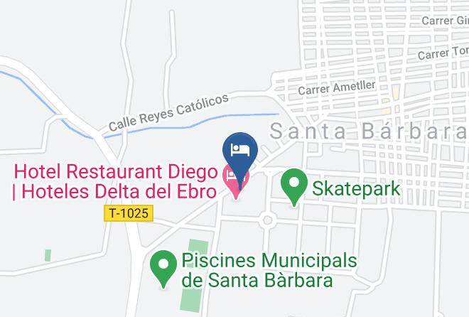Tarragona - Hotel Restaurant Diego Maps
