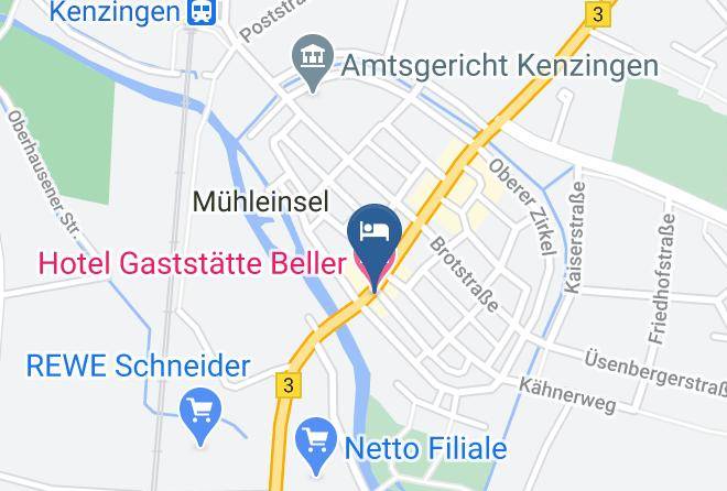 Emmendingen - Hotel Gaststatte Beller Maps