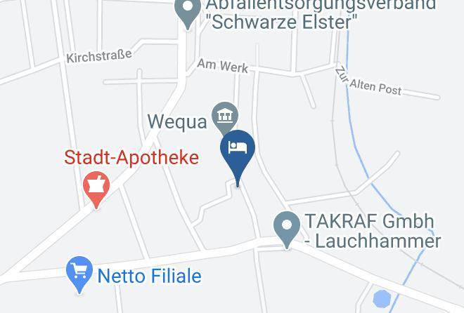 Oberspreewald Lausitz - Hotel & Gaststatte Lauchhammer Maps