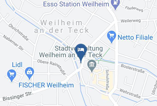 Esslingen - Hotel Gaststatte Zur Post Maps