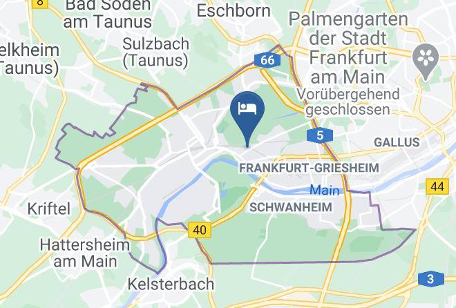 Frankfurt Am Main - Hotel Gaststatte Zur Waldlust Maps