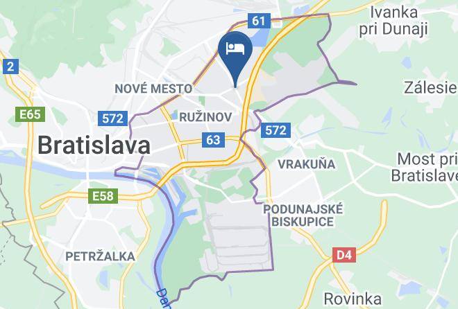 Bratislava Ruzinov - Hotel Gate One Bratislava Maps