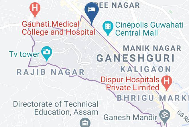 Guwahati - Hotel Gateway Grandeur Maps