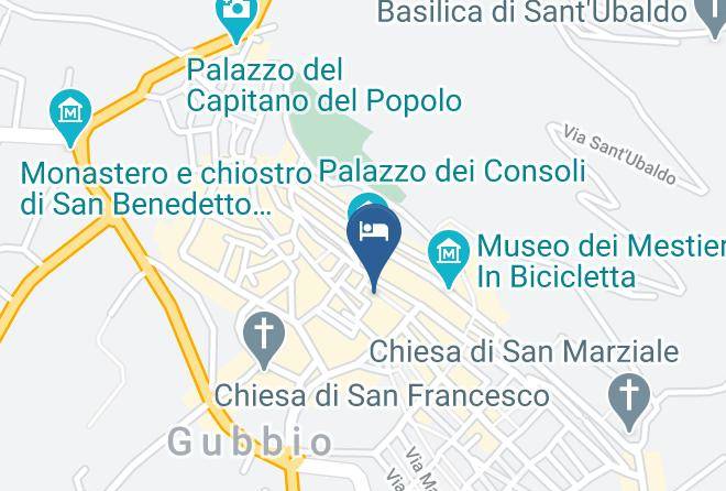 Perugia - Hotel Gattapone Maps