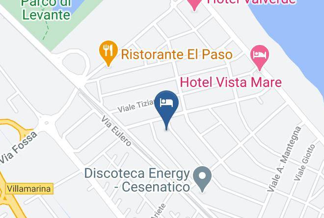 Forli - Hotel Gattuccio Maps