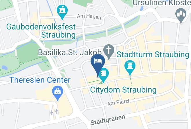 Straubing - Hotel Gaubodenhof Maps