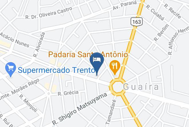 Guaira - Hotel Gaucha Maps
