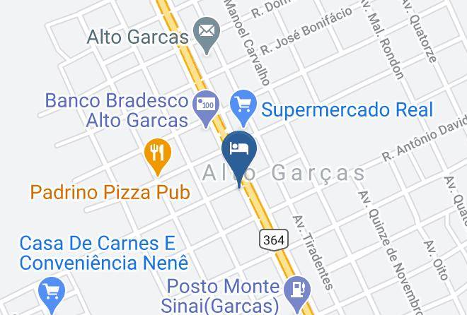 Alto Garcas - Hotel Gaucho Maps