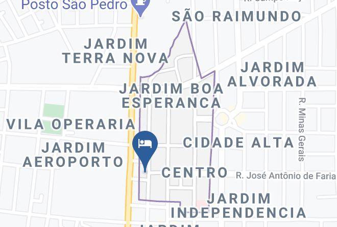 Barra Do Bugres - Hotel Gaucho Maps