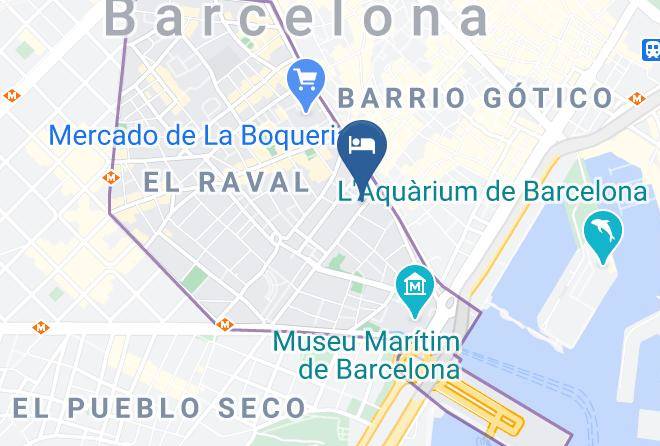 Barcelona - Hotel Gaudi Maps