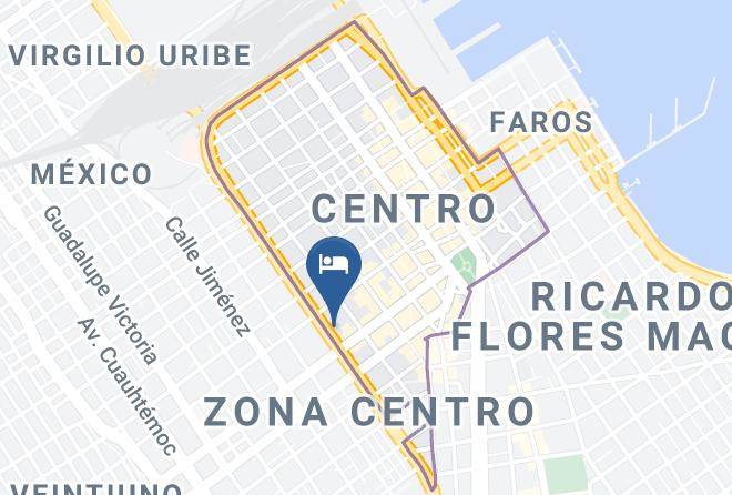 Veracruz Veracruz Centro - Hotel Gaudi Maps
