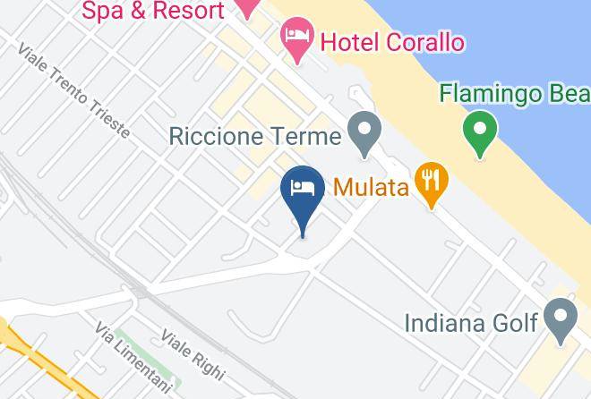Rimini - Hotel Gaudia Maps