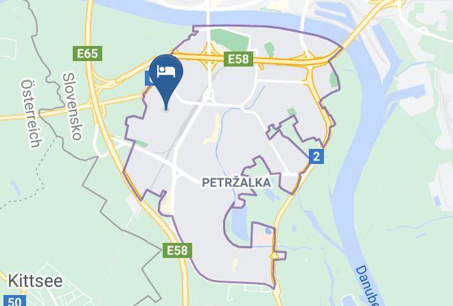 Petrzalka - Hotel Gaudio Maps