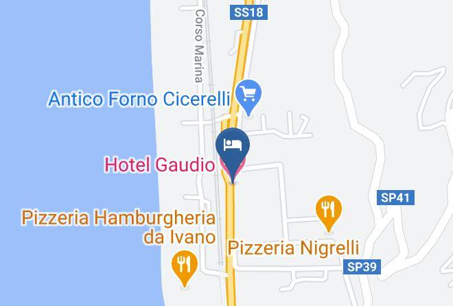 Cosenza - Hotel Gaudio Maps