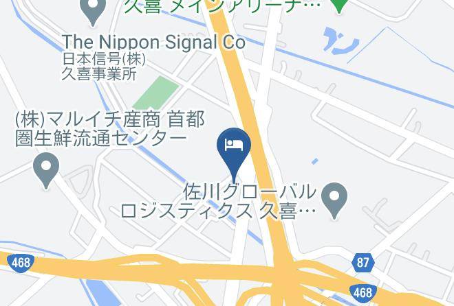 Kuki City - Hotel Gaudium Maps