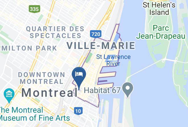 Montreal - Hotel Gault Maps