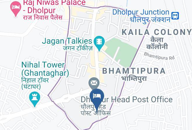 Dhaulpur - Hotel Gaurav Maps