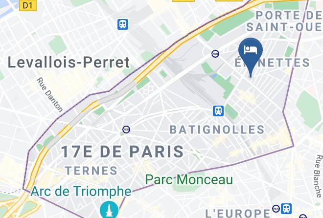 Paris - Hotel Gauthey Maps