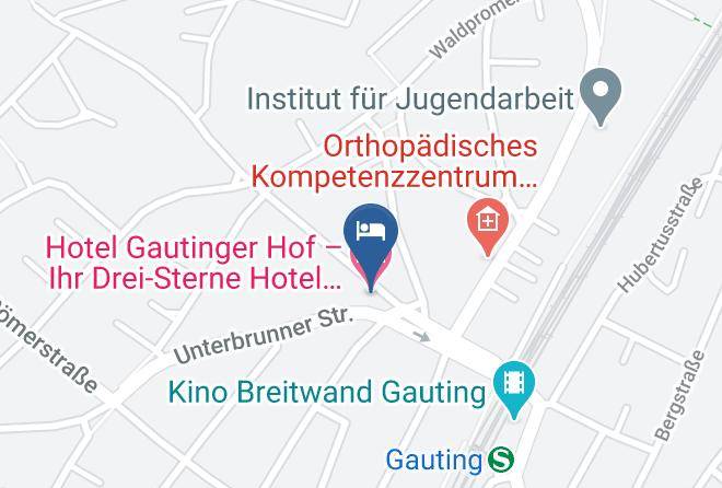 Starnberg - Hotel Gautinger Hof Ihr Drei Sterne Hotel In Gauting Bei Munchen Maps