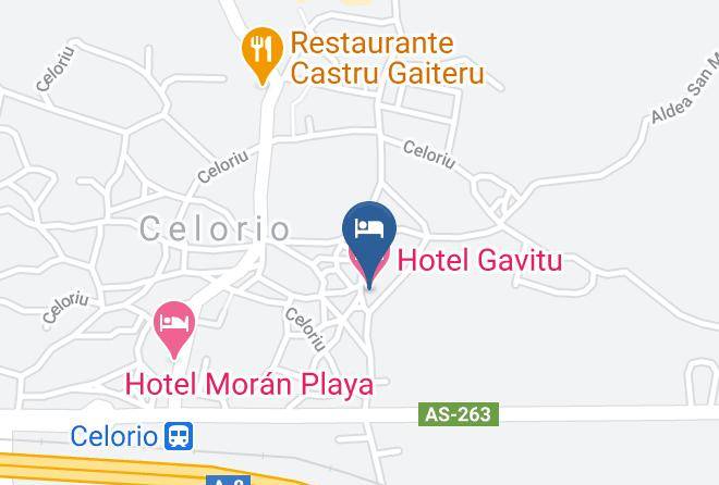 Asturias - Hotel Gavitu Maps