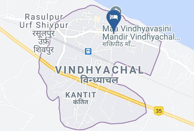 Mirzapur - Hotel Gayatri Palace Maps